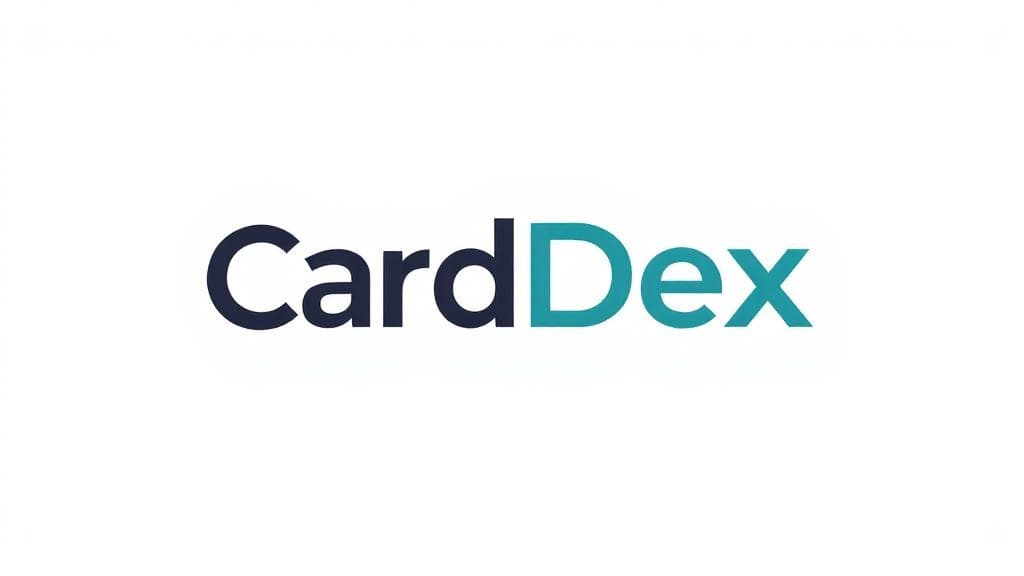 CardDex Wordmark — Light